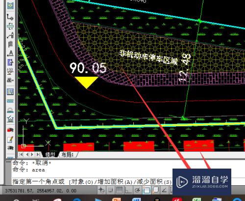 CAD怎么测量带弧度曲线不规则图形面积？