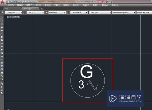 使用CAD绘制三相交流发电机图块