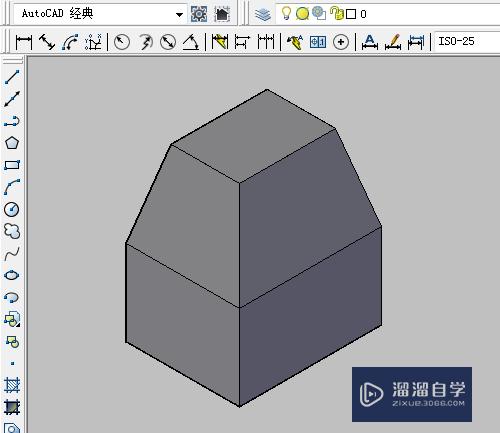 CAD怎样将实体拉伸面？