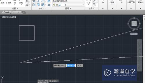 AutoCAD2014如何绘制射线和构造线？