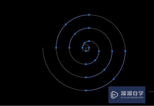 CAD怎么用圆弧+偏移画图？