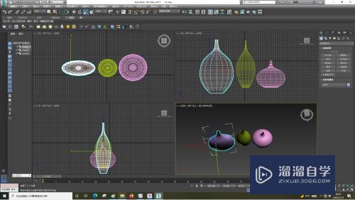 3DSMax怎样使用均匀缩放？