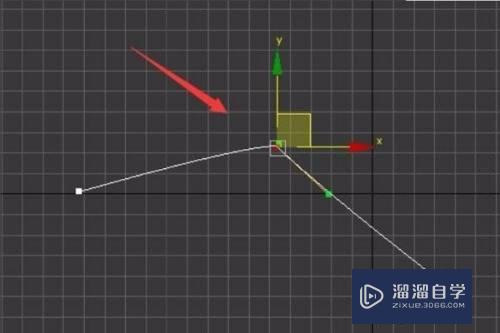 在3DMax 中如何将样条线的2个点焊接在一起？