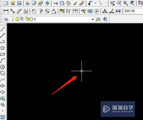 Cad怎样设置好十字光标 溜溜自学网