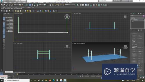 3DSMax怎样使用编辑样条线？