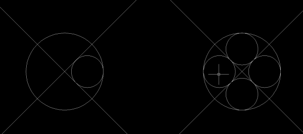 cad2020画不完整的圆的直径