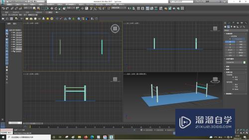 3DSMax怎样使用编辑样条线？