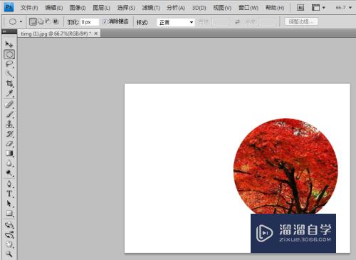 PS（Photoshop）截取圆形图片的方法