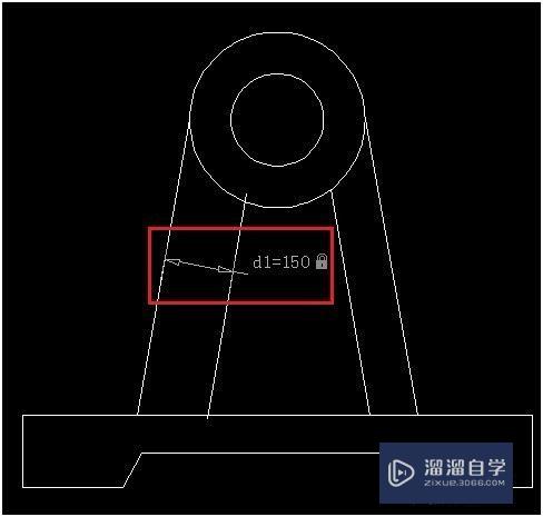 AutoCAD如何标注对齐尺寸约束？