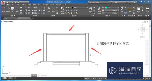 CAD怎么绘制凉亭平面图？