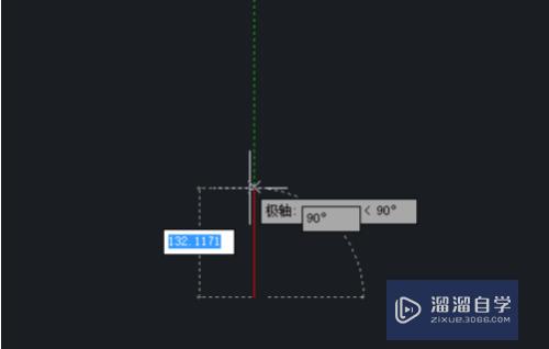 CAD如何绘制手动操作开关及极轴追踪命令的使用？