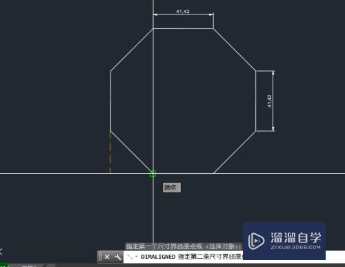 怎么在CAD2015中进行线型与对齐标注？