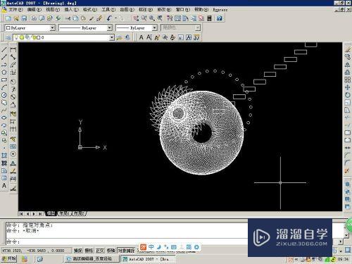 用CAD画漂亮的线条图