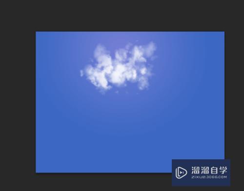 如何用Photoshop画出天空中的云彩？