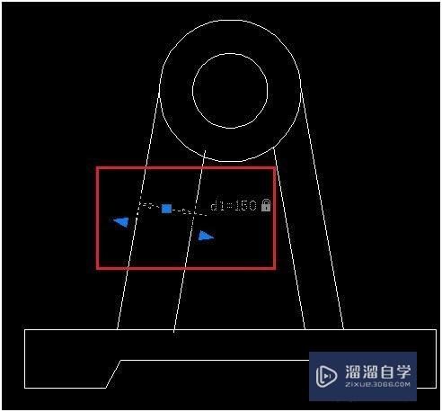 AutoCAD如何标注对齐尺寸约束？