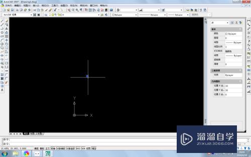 AutoCAD 2007 中，怎么输入点的坐标？