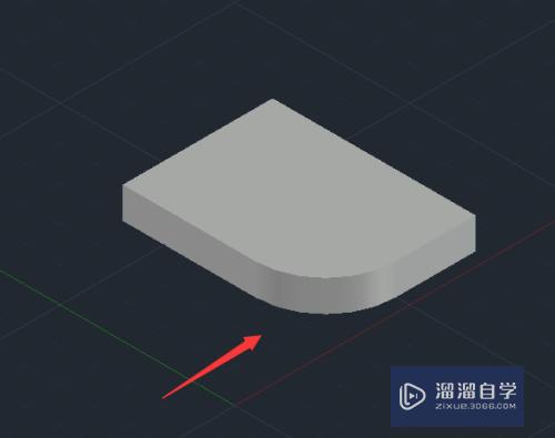 cad三维模型怎么画倒圆角