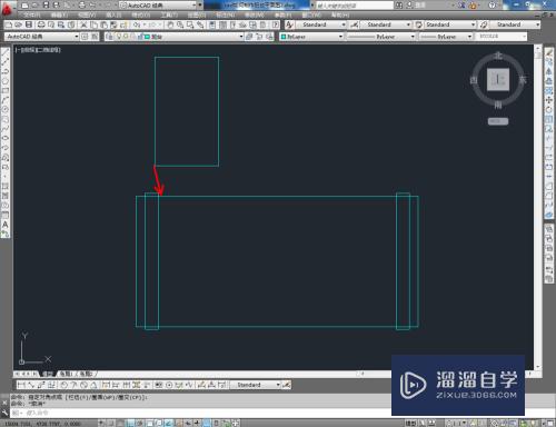 CAD如何制作班台平面图？