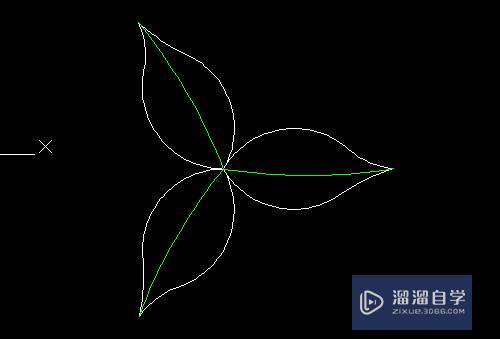 CAD怎么<esred>画</esred>三瓣<esred>叶子</esred>花？