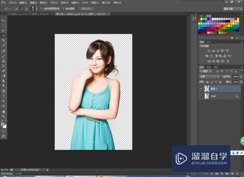 PS CS6怎么抠图？