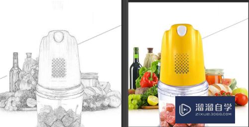 <esred>PS</esred>怎么把彩色图片<esred>转成</esred><esred>黑白</esred>手绘图？