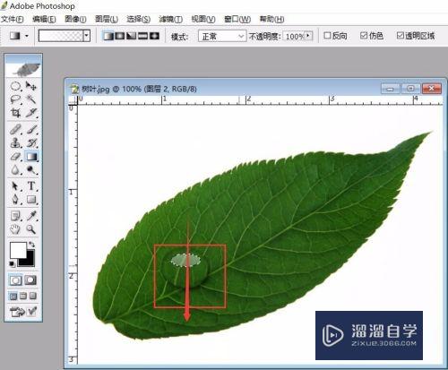 在PS里如何制作水滴效果？