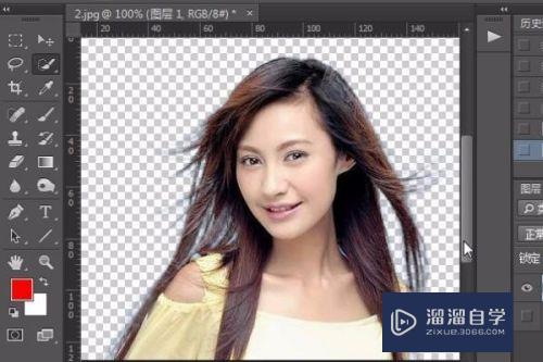 PS抠图--怎样抠头发丝？