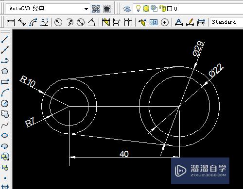 <esred>CAD</esred>怎么<esred>用</esred>直线和<esred>圆</esred><esred>工具</esred>？