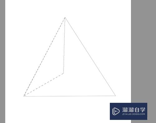 在PS里如何制作立体三角形？