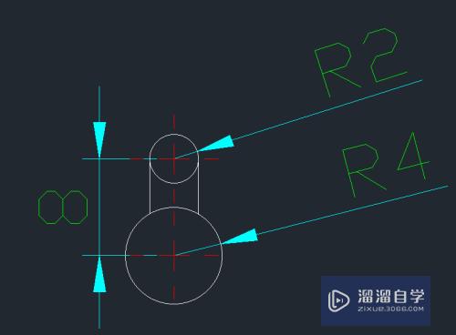 AutoCAD2018怎么画葫芦孔？