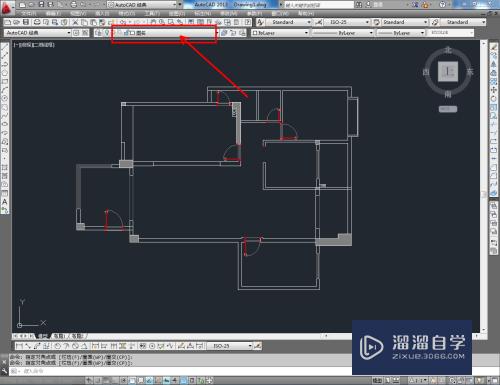 CAD怎么显示和隐藏图层？