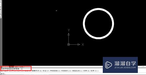 CAD/天正如何绘制有宽度的圆？