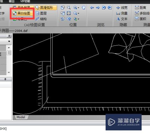 CAD看图软件怎么设置黑白绘图？