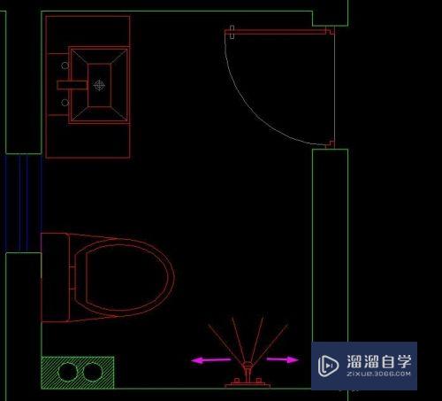 装修设计--CAD布局卫生间时应该注意什么？