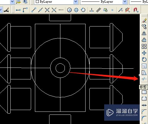 CAD怎样绘制用餐桌椅？