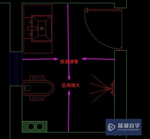 装修设计--CAD布局卫生间时应该注意什么？