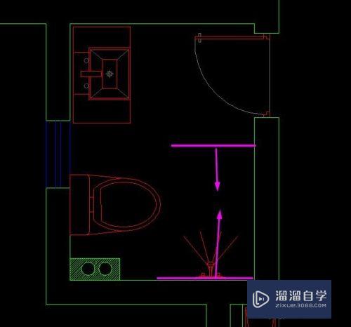 装修设计--CAD布局卫生间时应该注意什么？