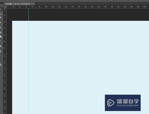 如何使用PhotoshopCS6拉取辅助线？