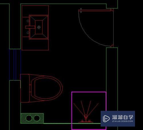 装修设计--CAD布局卫生间时应该注意什么？