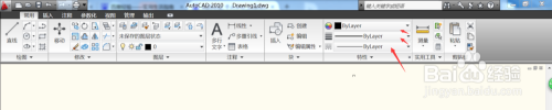CAD2010怎样改变线的样式？