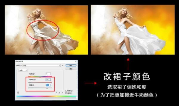 《偶像来了》牛奶裙是怎样ps出来的?