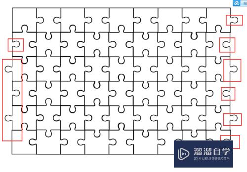 PS技巧之如何将图片做成拼图效果？