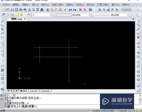 CAD教程修剪命令如何使用？