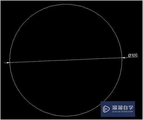 AutoCAD如何通过夹点编辑缩放圆的大小？