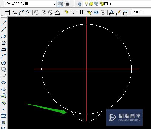 CAD如何绘制五边的圆形？