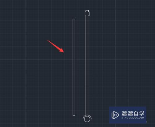 CAD图怎样画电动伸缩门平面图？