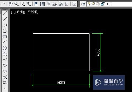 CAD中怎么用矩形工具创建矩形多段线？