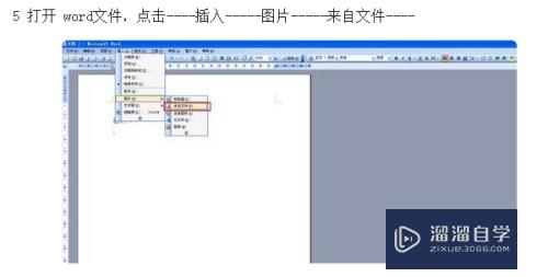 CAD图导入到Word中的方法