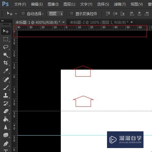 PS如何设置标尺的单位和圆点及怎样拉辅助线？