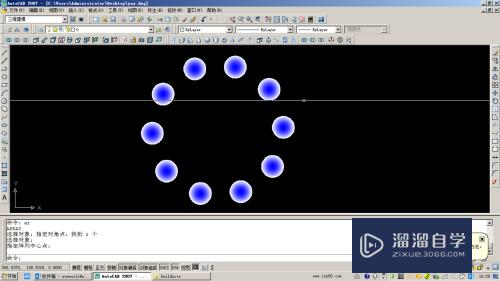 AutoCAD 中阵列命令（ar）的使用